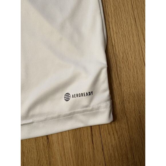 University of Tulsa Adidas White Polo Shirt Mens 2XL Tulsa Golden Hurricane - Picture 6 of 7